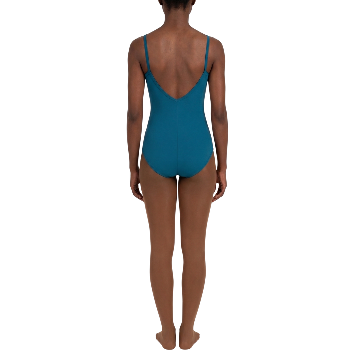 Middle Division Relevé II Teal Leotard - Back