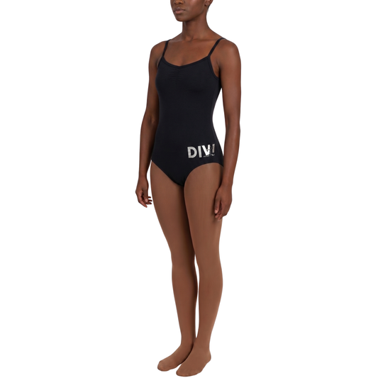 All Levels Black Leotard - Front