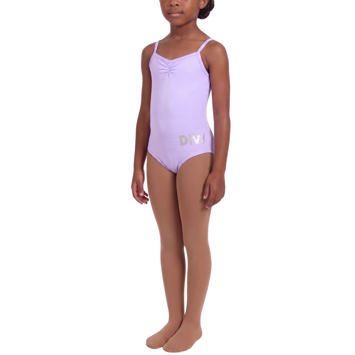 Lower Division Tendu II Lilac Leotard - Front