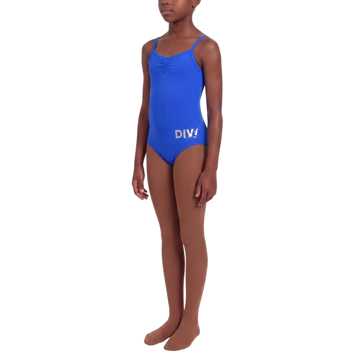 Lower Division Tendu III Royal Blue Leotard - Front