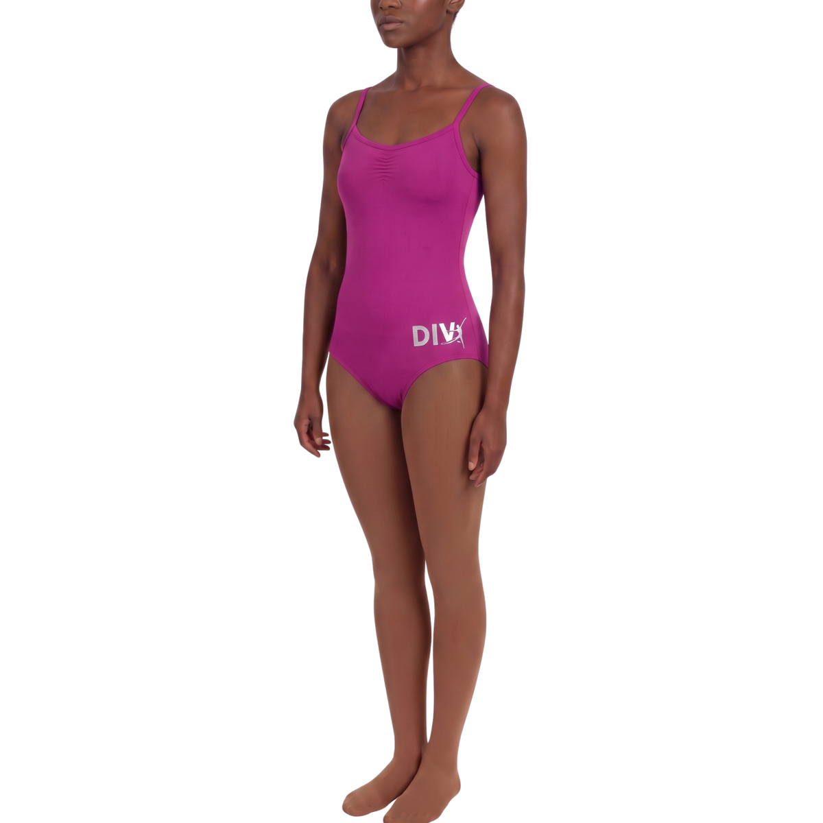 Middle Division Relevé I Hibiscus Leotard - Front