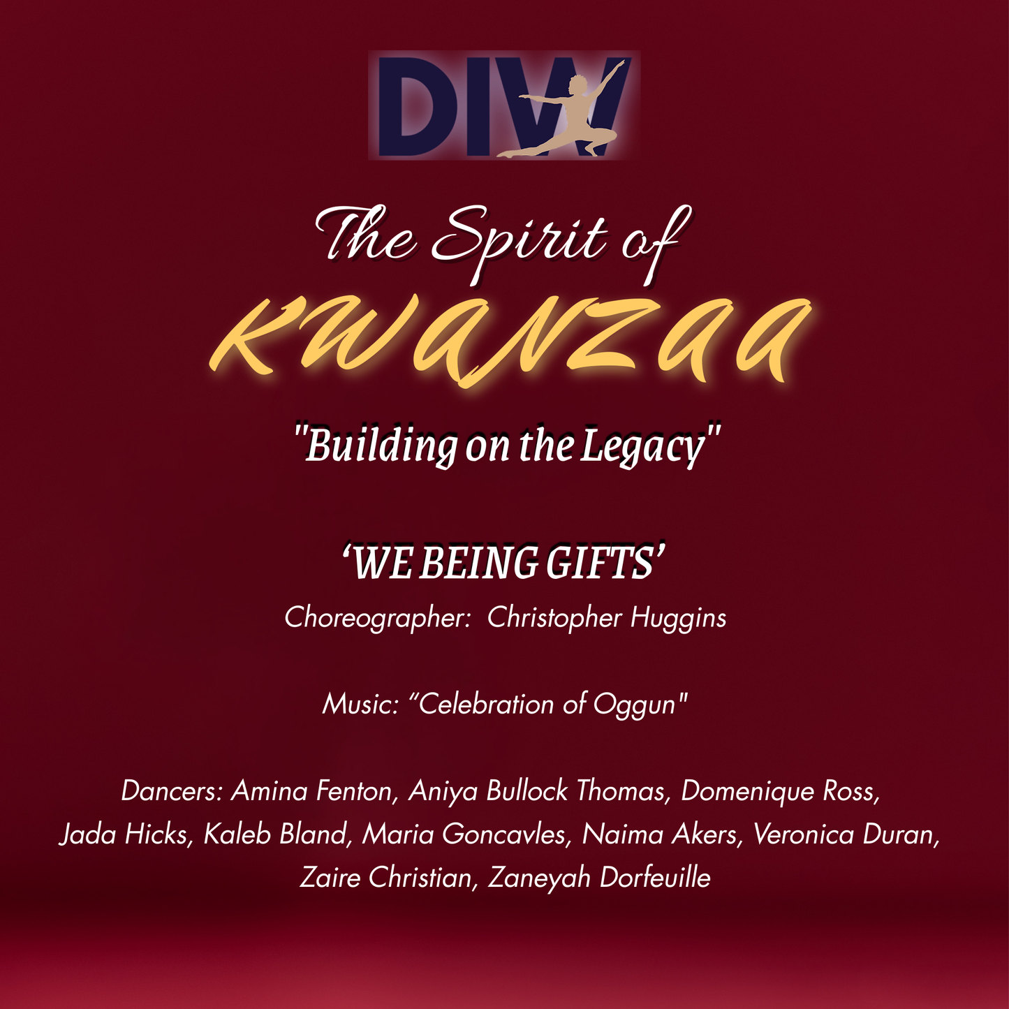 The Spirit of Kwanzaa 2021: Building on the Legacy - We bring Gifts