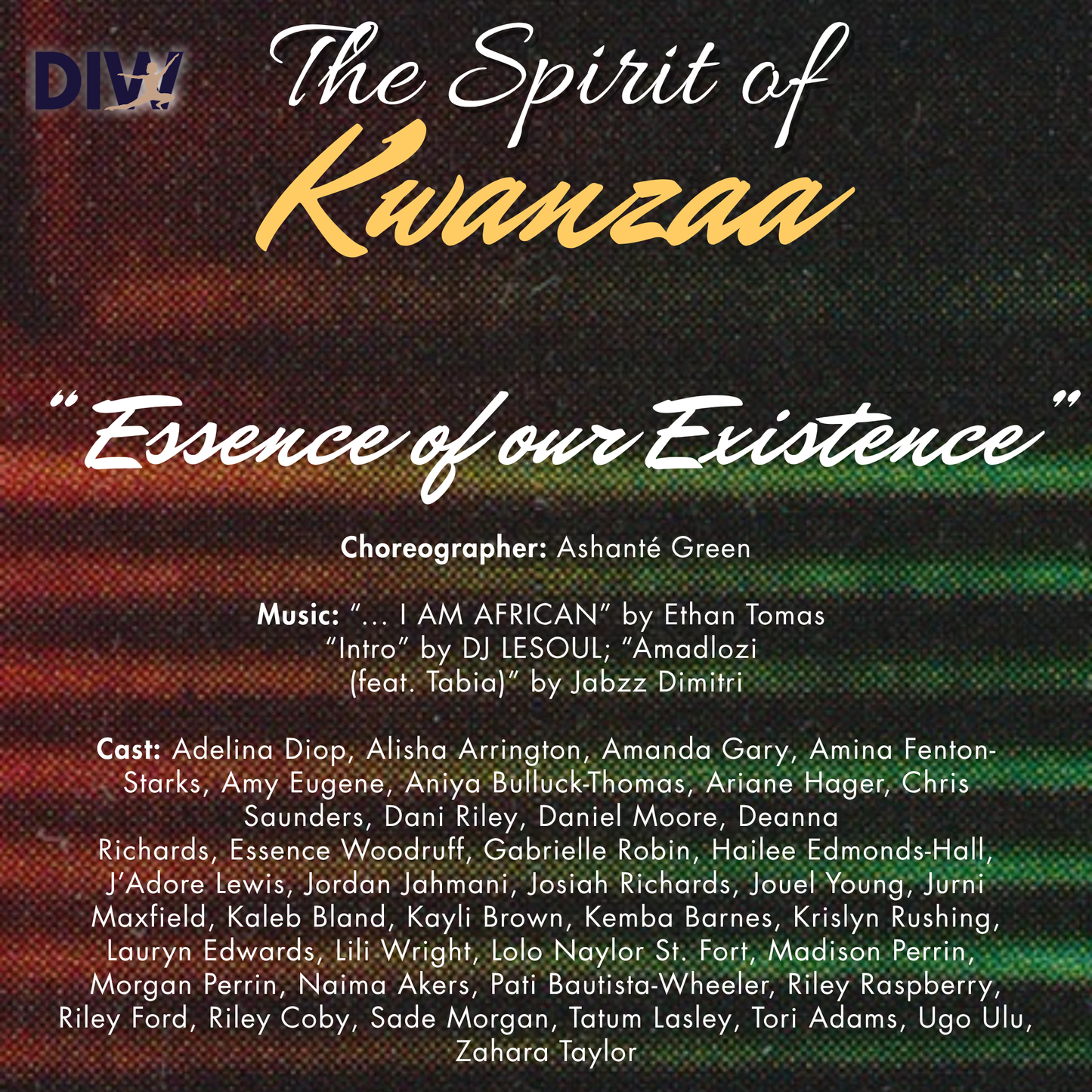 The Spirit of Kwanzaa 2023: Movement is Power - Essence of Our Existence