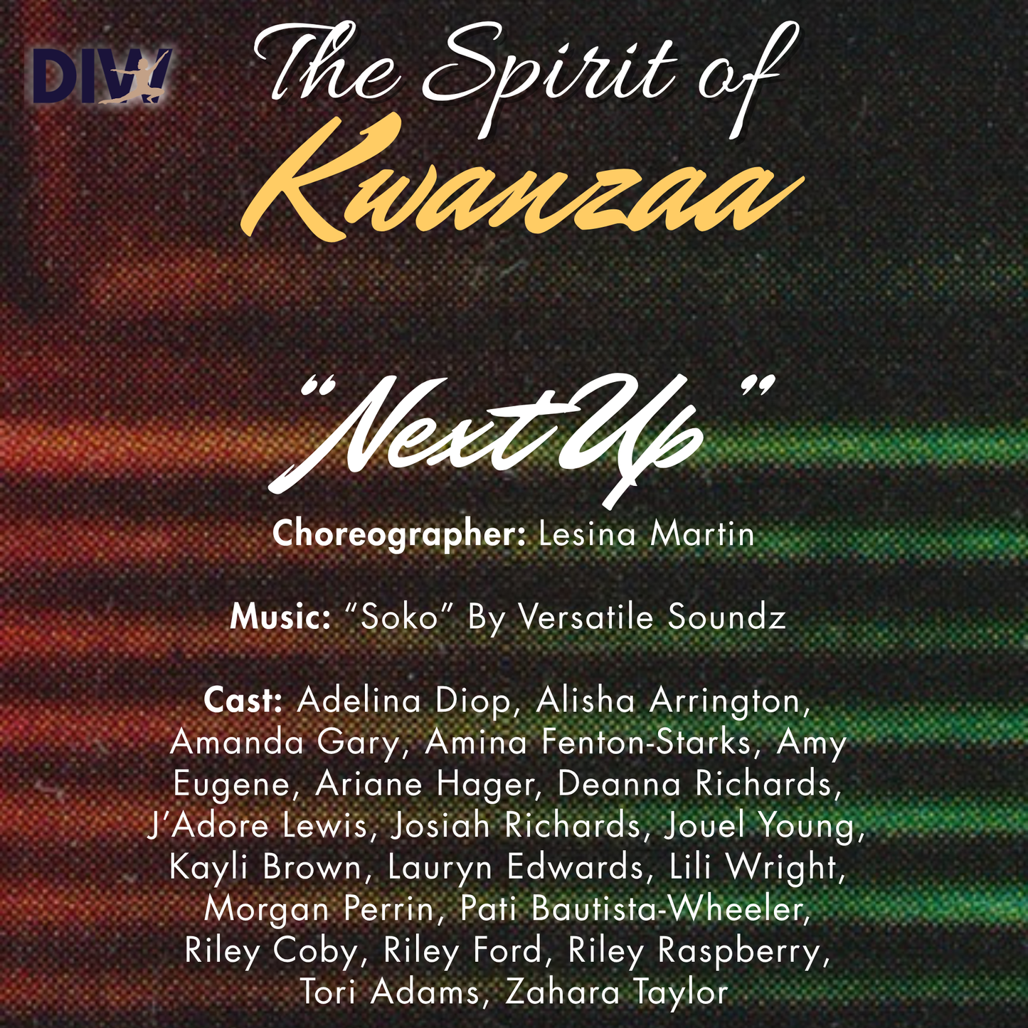 The Spirit of Kwanzaa 2023: Movement is Power - Next Up