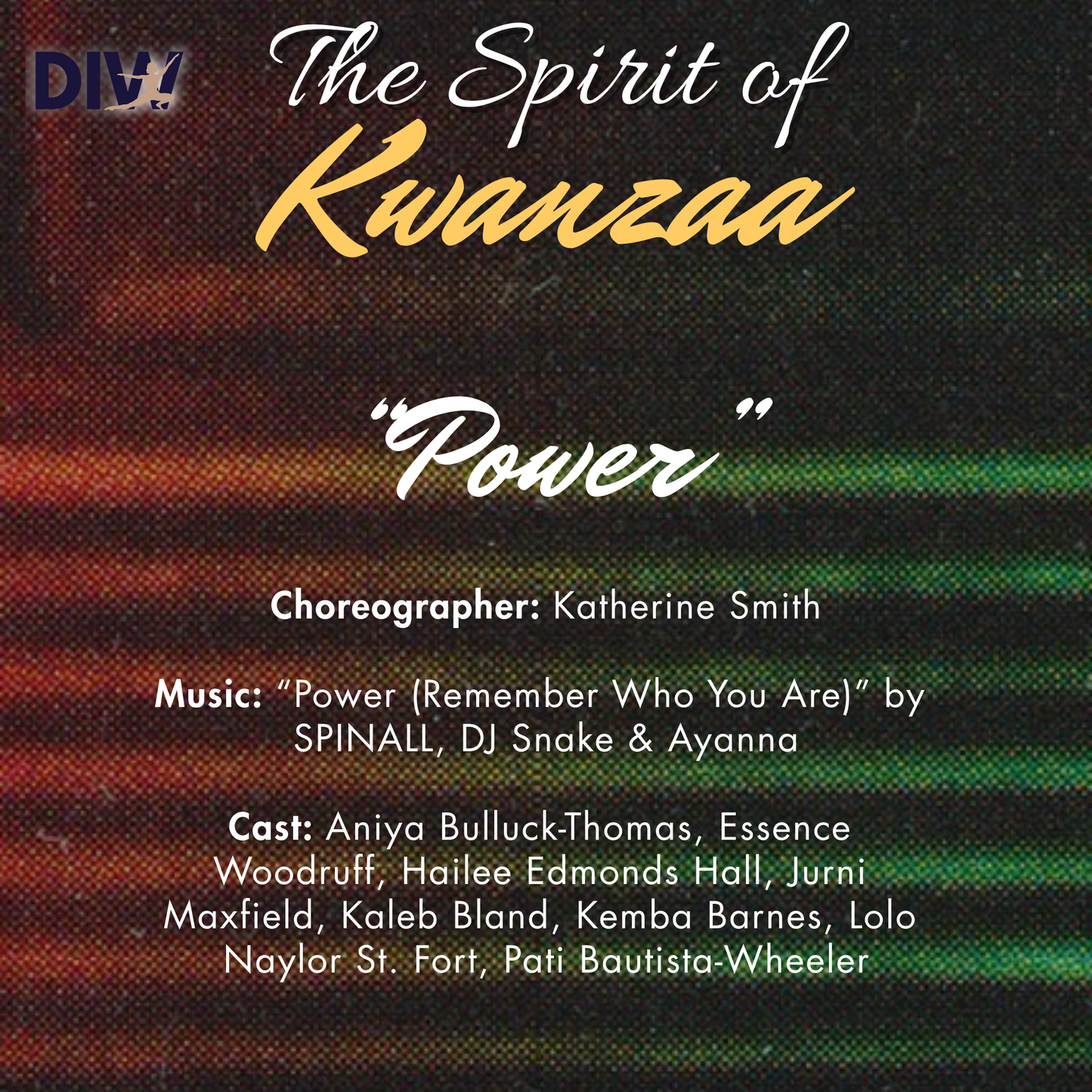 The Spirit of Kwanzaa 2023: Movement is Power - Power