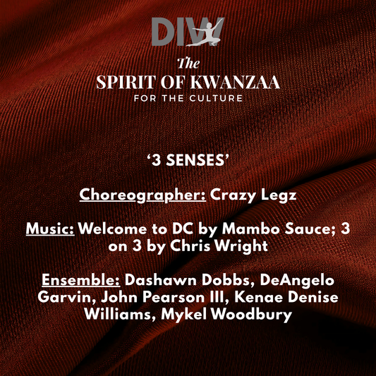 The Spirit of Kwanzaa 2024: For The Culture - 3 Senses