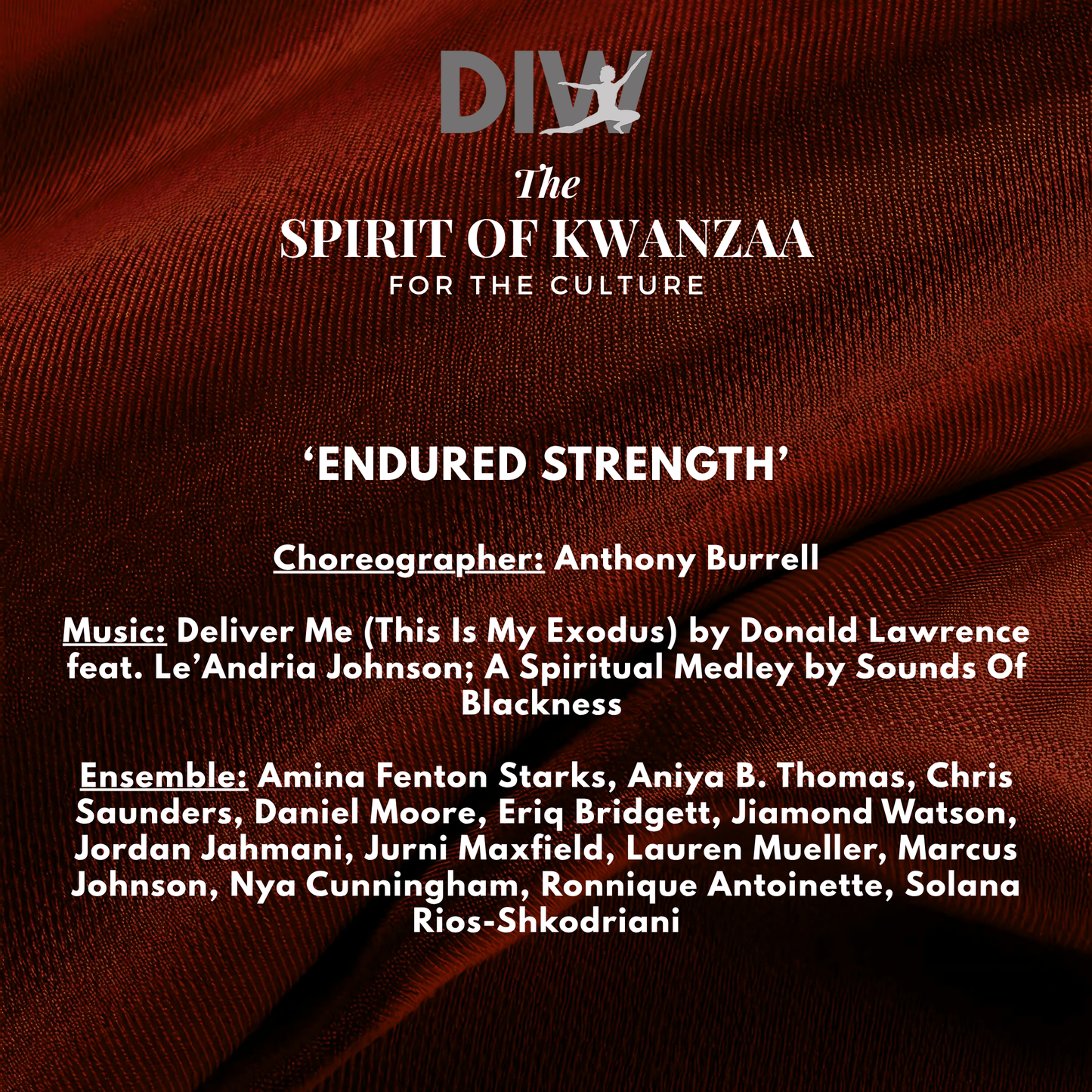 The Spirit of Kwanzaa 2024: For The Culture - Endured Strength