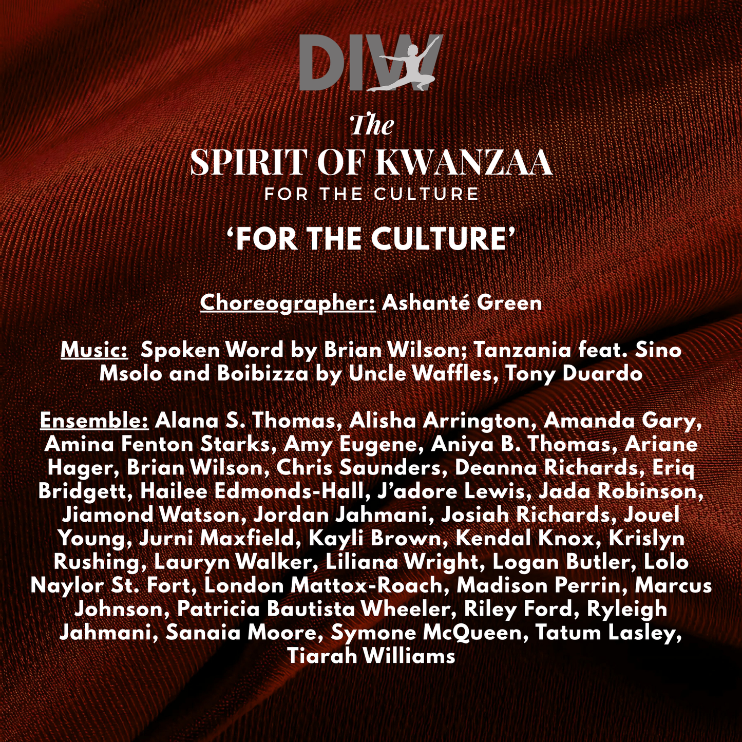 The Spirit of Kwanzaa 2024: For The Culture - For The Culture