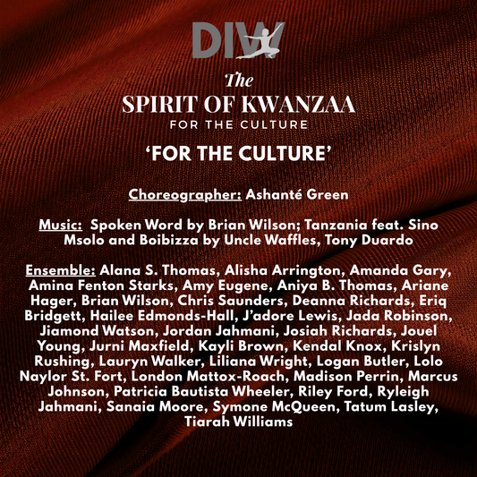 The Spirit of Kwanzaa 2024: For The Culture - For The Culture