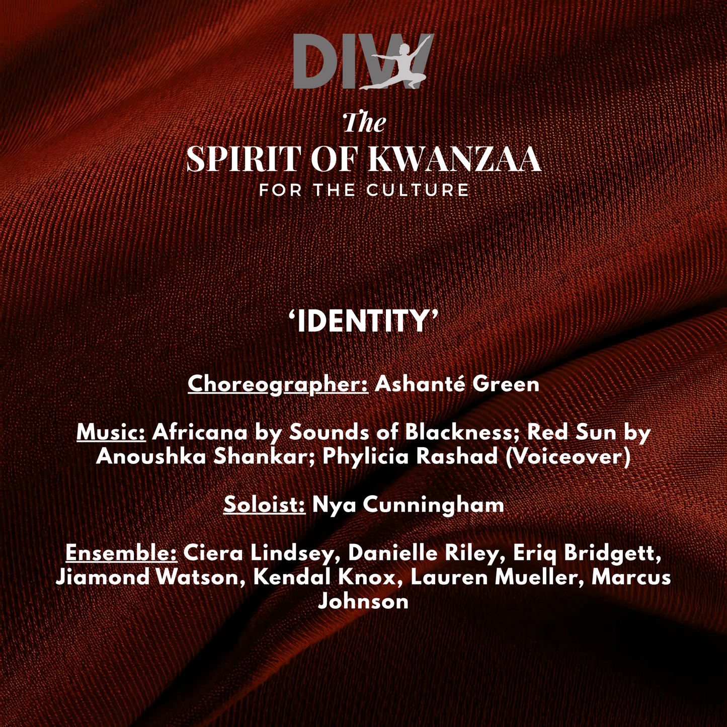 The Spirit of Kwanzaa 2024: For The Culture - Identity